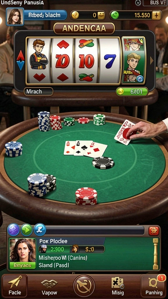 Screenshot menunjukkan grafis yang memukau dari level awal.