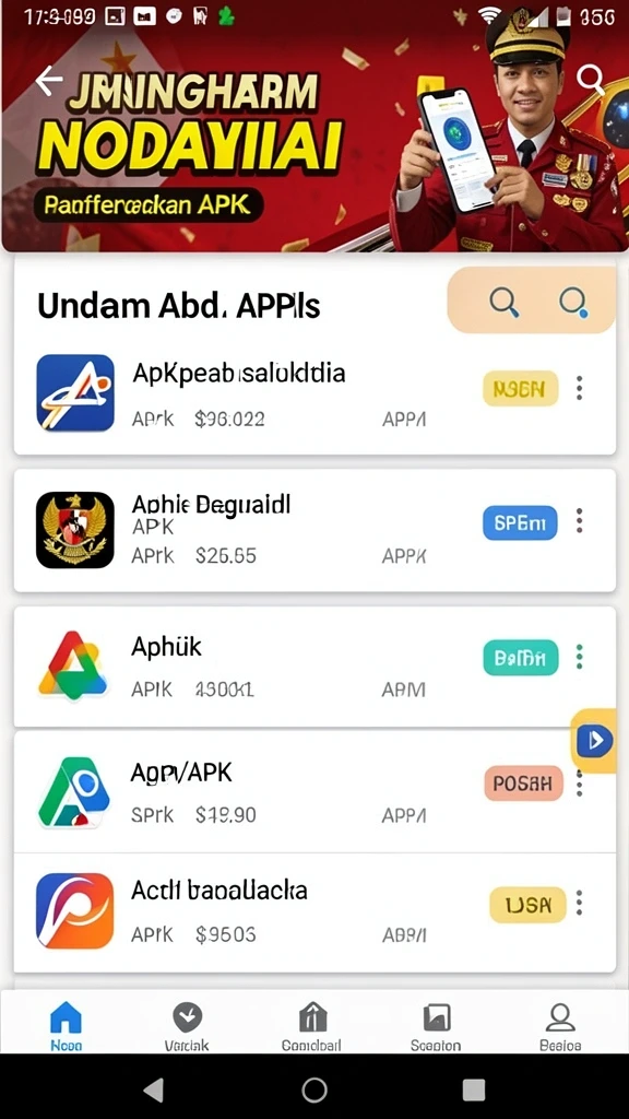 Tampilan antarmuka yang ramah pengguna.