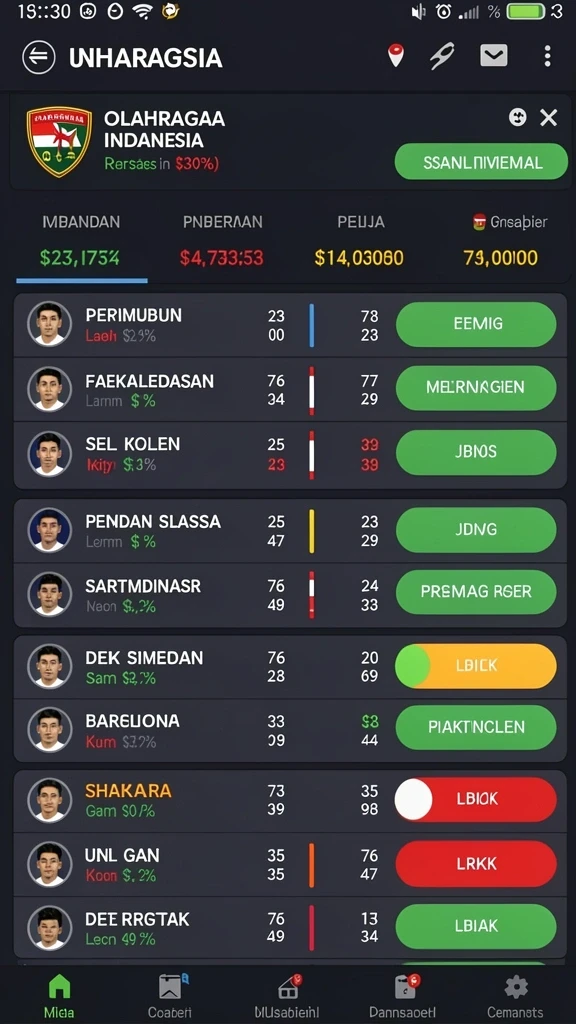 Tampilan antarmuka yang user-friendly dan menarik.