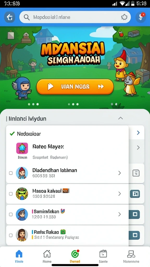 Tampilan antarmuka yang sederhana dan mudah digunakan.