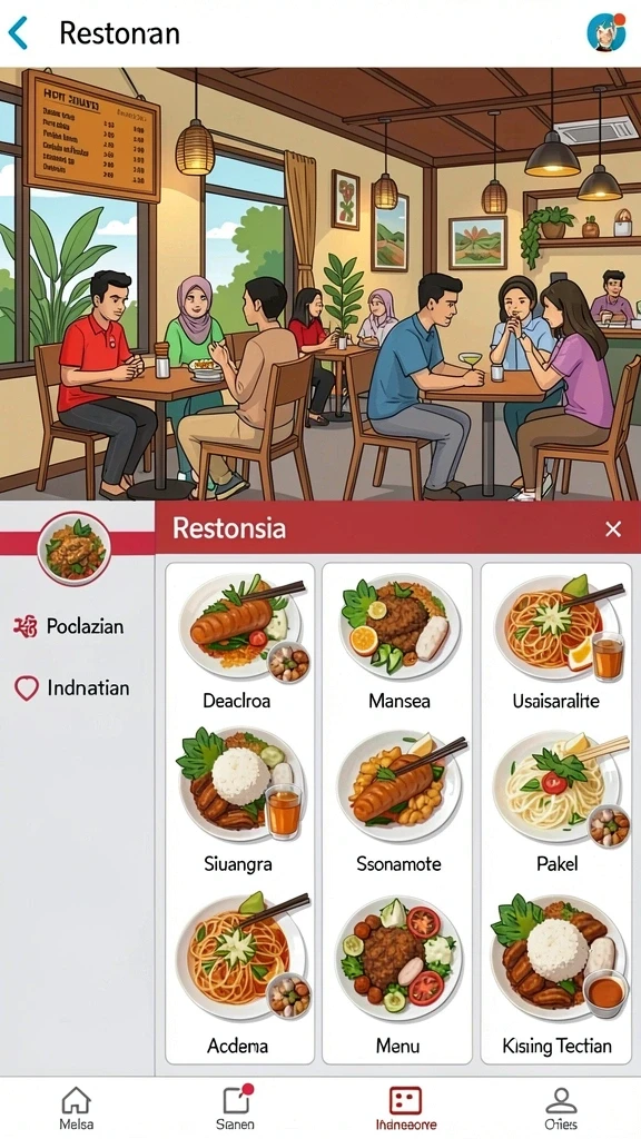 Pemilihan mode permainan yang variatif dan menantang.