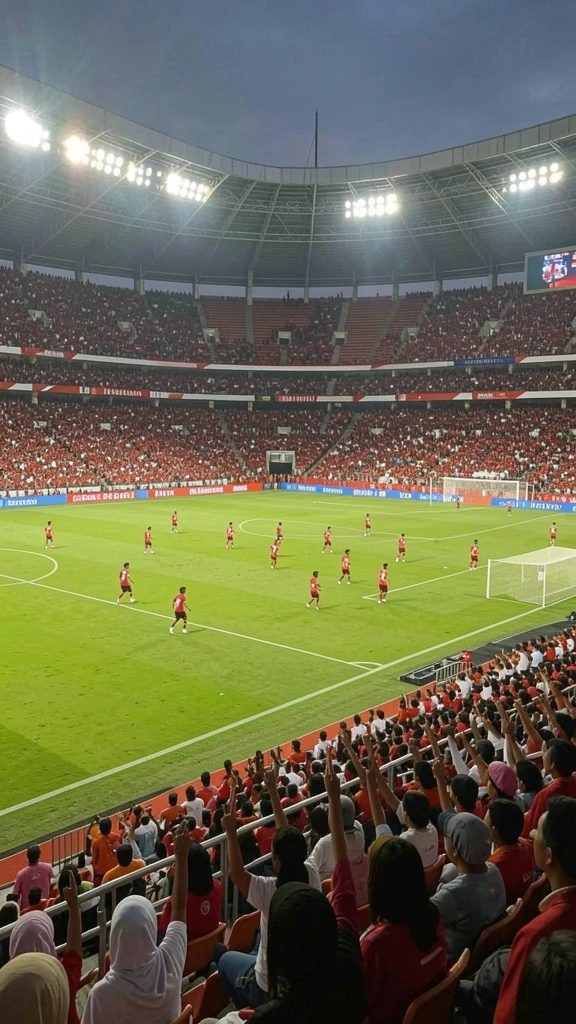 Tampilan grafis yang menakjubkan saat menjelajahi dunia.