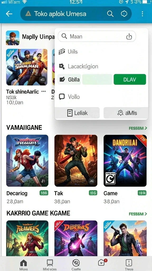 Screenshot menunjukkan tampilan awal GACOR777 yang menarik.