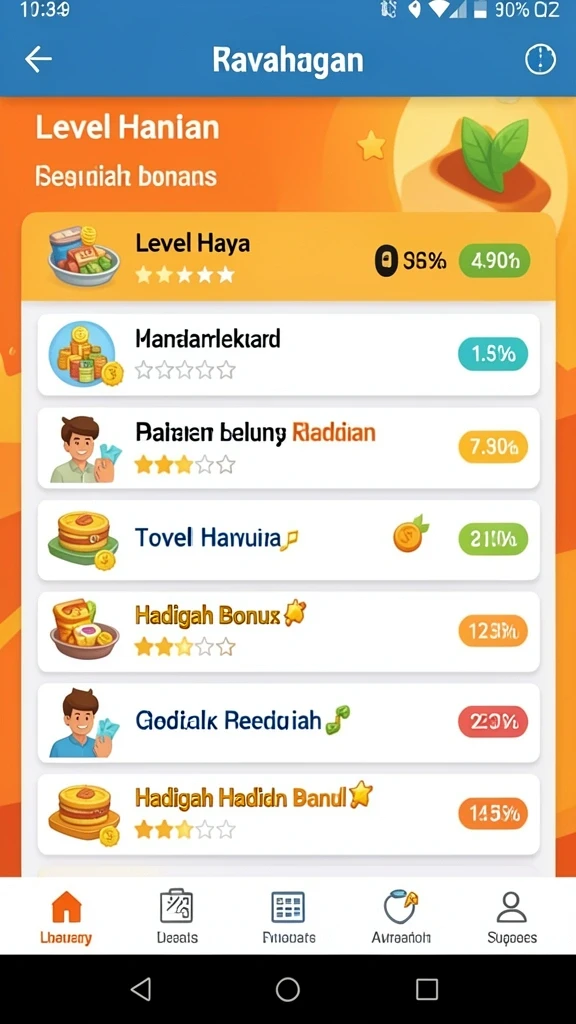 Komunitas aktif yang saling mendukung.