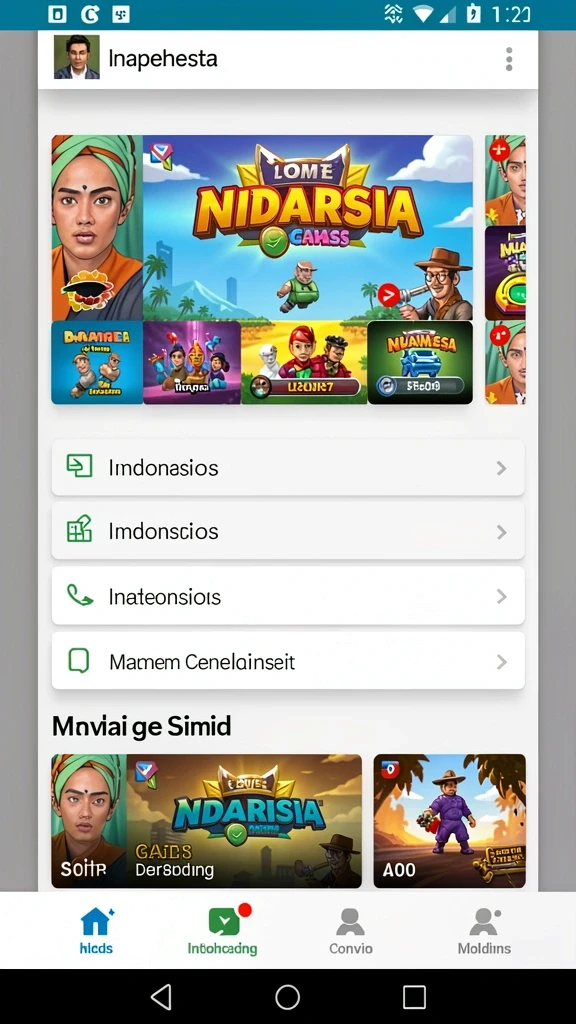 Tampilan antarmuka yang menarik dan user-friendly.