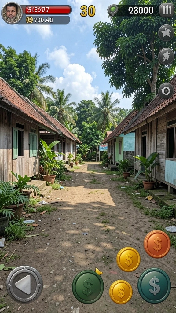 Tampilan awal yang menarik dan intuitif.