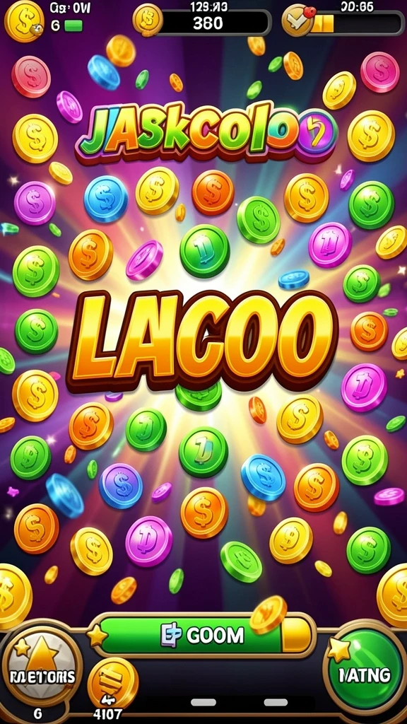 Tampilan awal game dengan karakter utama yang menawan.