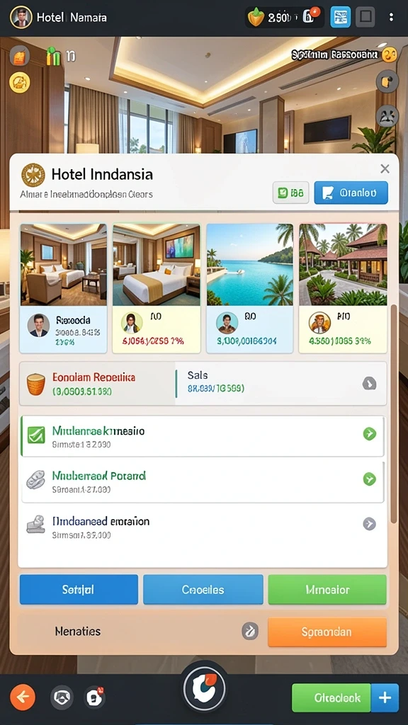 Fitur komunitas yang memungkinkan interaksi antar pemain.