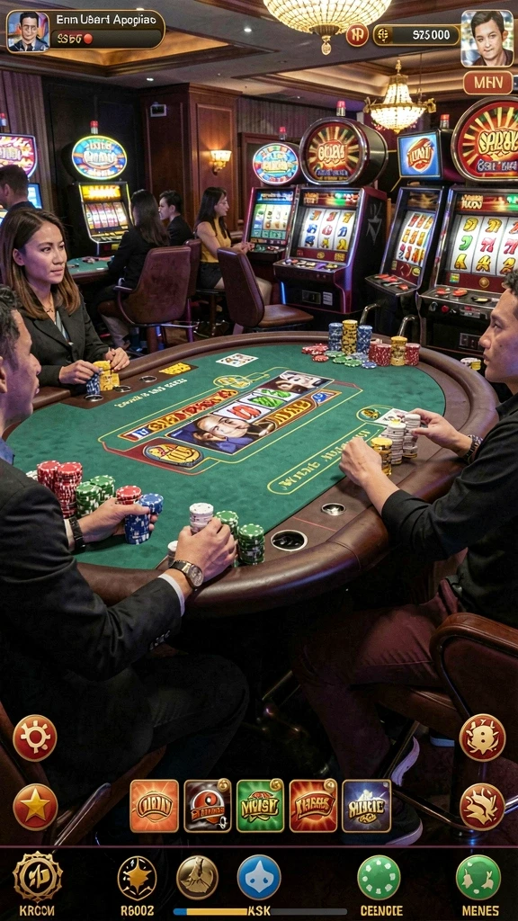 Fitur Live Casino yang memberikan pengalaman bermain seru.