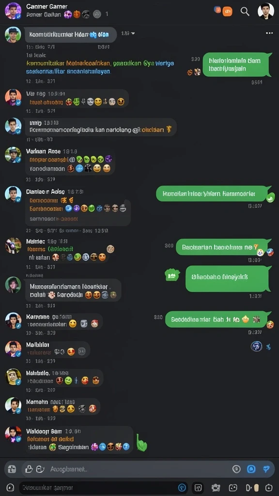 Tampilan antarmuka pengguna yang menarik.