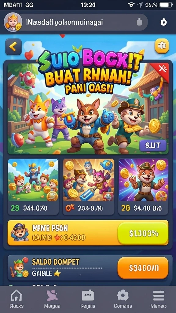 Misi yang menantang dan penuh kejutan.