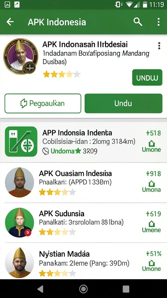 Tampilan menu utama OLX128 yang menarik.