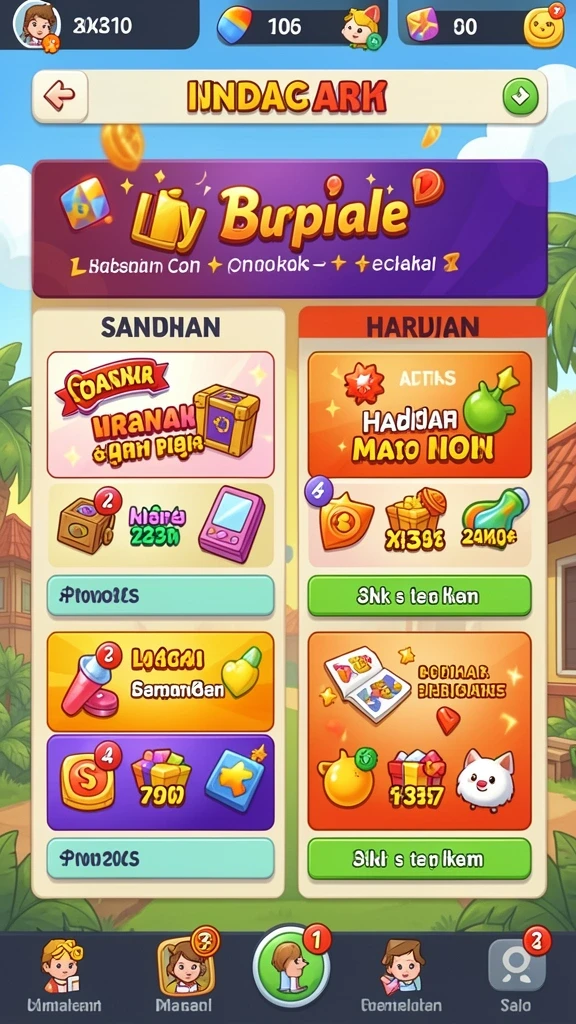 Sistem pertempuran yang interaktif dan seru.