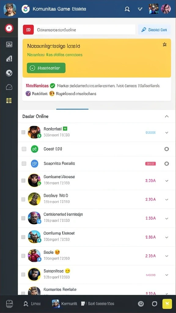 Beragam pilihan permainan slot yang menarik.