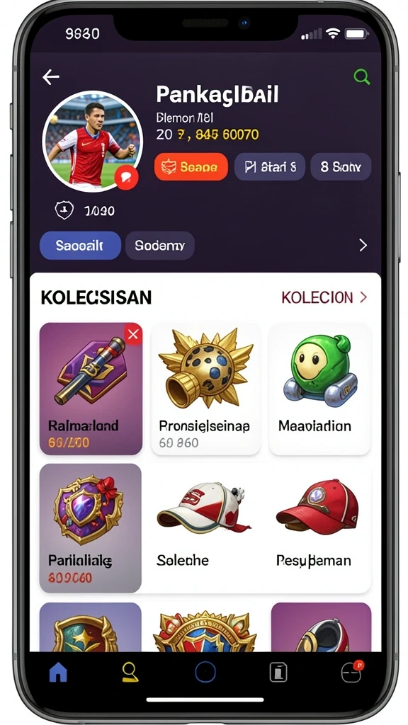 Karakter dengan desain menarik dan unik.