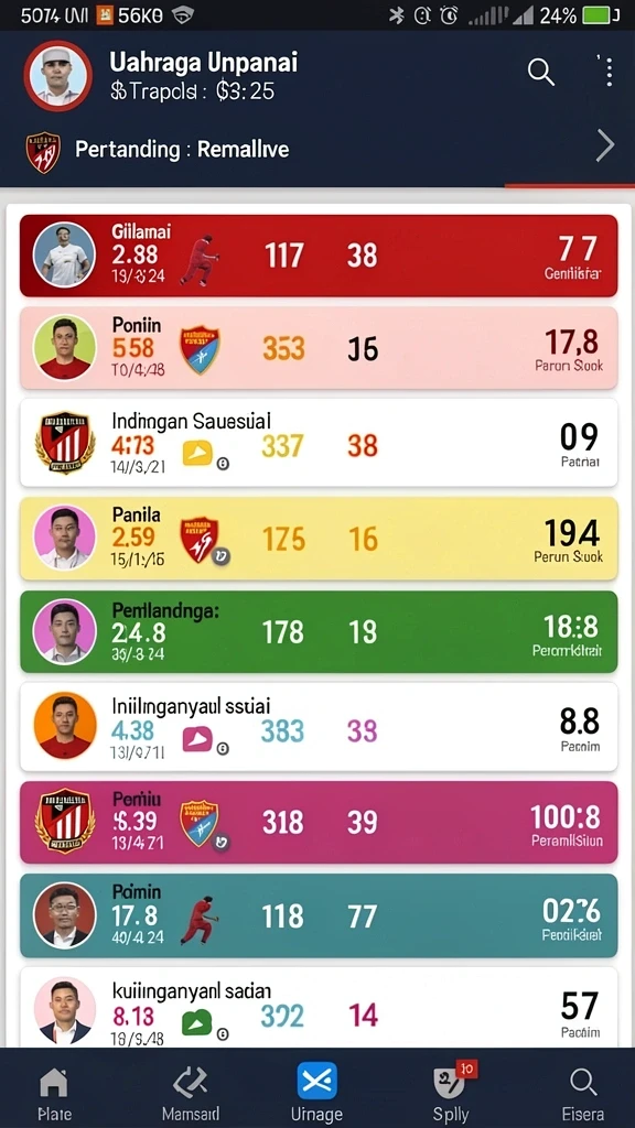 Berbagai pilihan permainan menarik untuk setiap pemain.