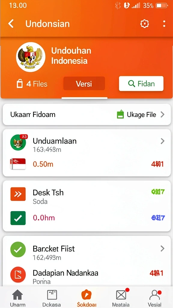 Grafik yang menarik dan informasi permainan yang jelas.