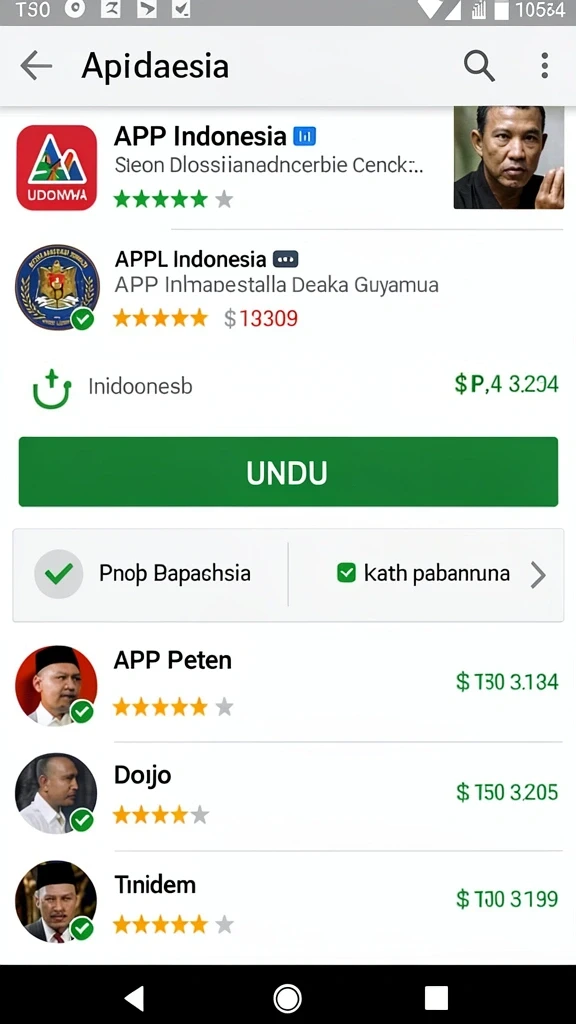 Tampilan antarmuka yang user-friendly dan menarik.