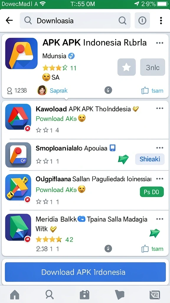 Tampilan awal aplikasi yang menarik dan user-friendly.
