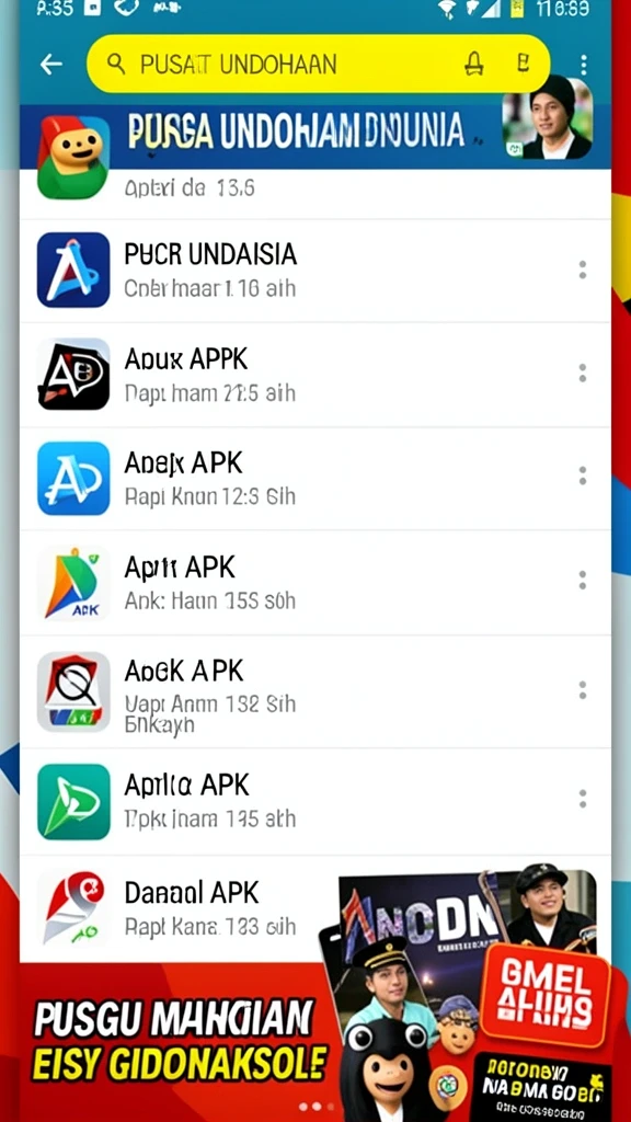 Tampilan peta dunia yang menarik dan interaktif.