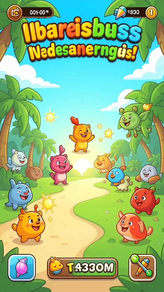 Pemandangan indah dalam game yang membuat betah.