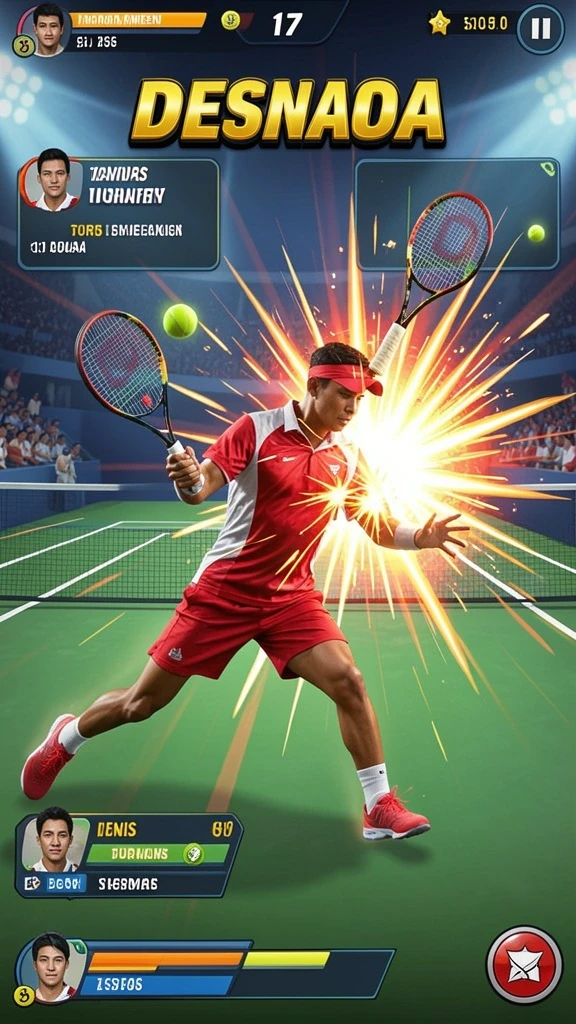 Tangkapan layar ketiga menunjukkan fitur leaderboard yang menarik.