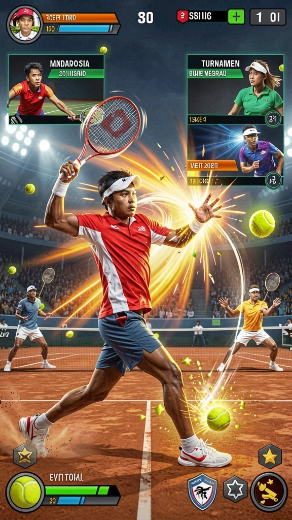 Tangkapan layar menunjukkan mode multiplayer yang seru.